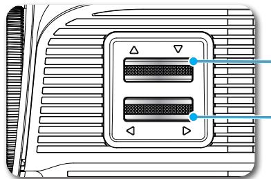 OPTOMA EX765 - Réglage de la position de l'image projetée avec PureShift - 1