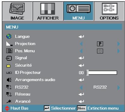 OPTOMA EX779i - MENU - 1