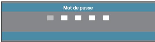 OPTOMA EX779i - Paramètres de sécurité - 1