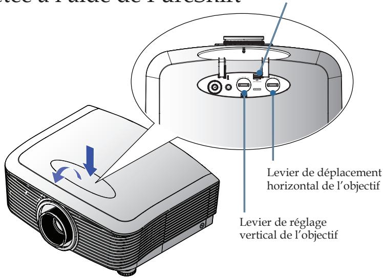 OPTOMA EX785 - Réglage de la Hauteur du Projecteur - 2