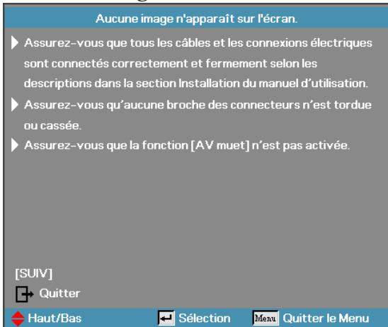 OPTOMA EX785 - Problèmes d'image - 1