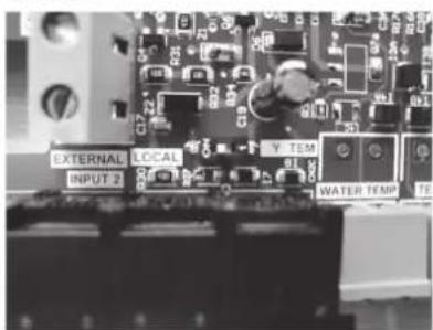 EXTERNAL LOCAL Y TEM INPUT 2 WATER TEMP TE