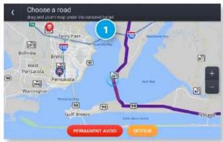 Choose a road Sing and zoom map under the centered band 1 Bellview West Pensacola Warrington Brasil Pensacola Pensacola Qull Breeze Curtail Road Village Permanent Audio OPTIONAL