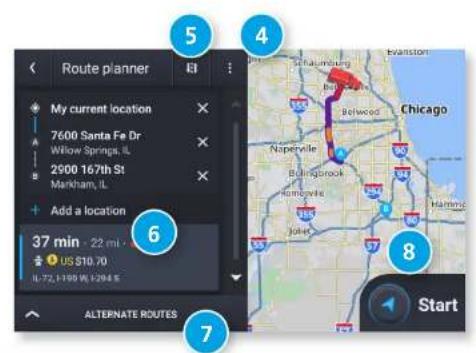 Route planner My current location 7600 Santa Fe Dr Willow Springs, IL 2500 167th St Markham, IL Add a location 37 min - 22 mi US $10.70 IL-72, IL-100 W, IL-204 E ALTERNATE ROUTES Start