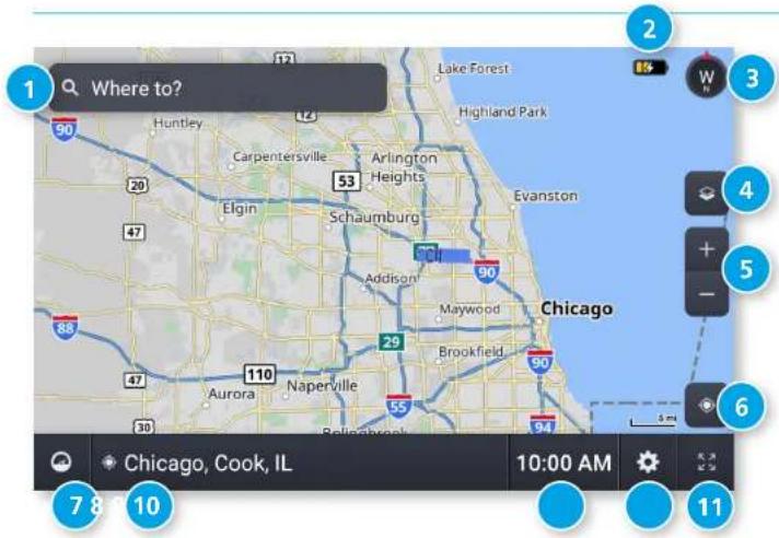 1 Where to? 2 3 4 5 6 7 8 9 10 Chicago, Cook, IL 10:00 AM 11