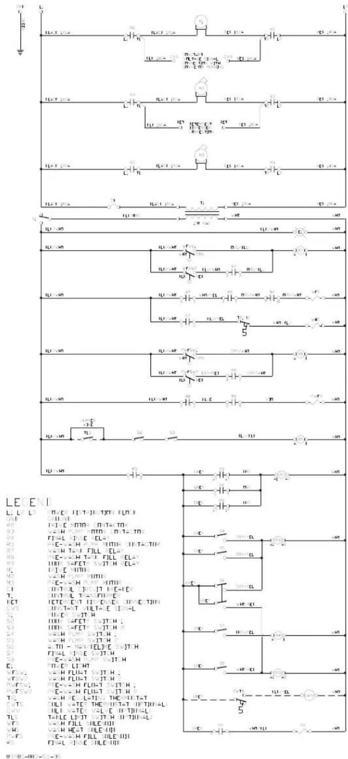 LEGENI L: L0 L1 POWER LET-TILL TILL FLOR ONF CIRCUIT R2 DRIVE MOTOR INTACTOR R3 VASH FLOW MOTOR CONTACTOR R4 FINAL CLOSE RELAY R5 PEE-VASH FLOW MOTOR INTACTOR R6 VASH TILL FILL RELAY R7 PEE-VASH T-FL FILL RELAY R8 TILL SAFETY SWITCH RELAY RL TILL VASH MOUNT M0 VASH FLOW MOTOR C1 CONTROL SWITCH RELAY T1 CONTROL TRANSFORMER HET IETERELET IFP DICKER DIRECTION CVS CHUST-AT VOLT-CE SIGNAL SL FLOWER SWITCH SD 100% SAFETY SWITCH S3 100% SAFETY SWITCH S4 VASH FLOW SWITCH S5 VASH FLOW SWITCH S6 LTR - KEY FILL/FE SWITCH S7 FINAL CLOSE SWITCH SB PEE-VASH FLOW SWITCH E1 TIL-C LIGHT VFS VASH FLUHT SWITCH WFS VASH FLUHT SWITCH PVFS VISH FLUHT SWITCH PVFS VISH FLUHT SWITCH TIL VASH RELL-TING THE WELT-T CVTS CULI WATER THEWUST-T OPTIONAL CVV CULI WATER VALVE OF TILLAL TLS T-FLC LLOT SWITCH UTFALL WFS VASH FILL SILE DIOI VHS VASH HEAT SILE DIOI PVHS PEE-VASH FILL SILE DIOI RS FINAL CLOSE SILE DIOI