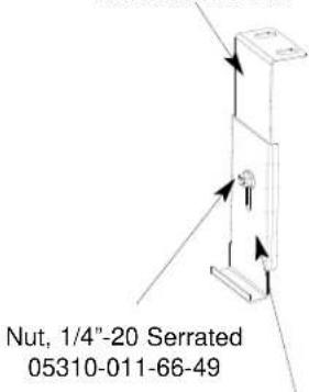 Nut, 1/4"-20 Serrated 05310-011-66-49