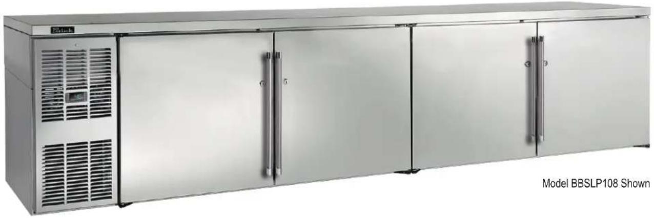 Perlick HB24WS - Commercial Back Bar - 1