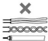 Aiphone NI-BA - Notes on cables - 2
