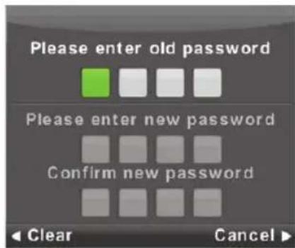 Please enter old password Please enter new password Confirm new password Clear Cancel