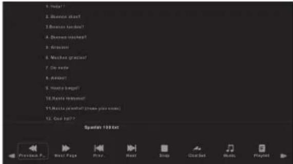 Kunft K5128X22H - Text Menu [Menú de texto] - 2