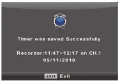 Kunft K5128X22H - Schedule List [Lista de programación] - 2