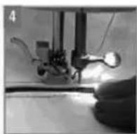 Kunft KSM2612 - Costura de cremalleras - 4