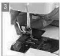 Kunft KSM2612 - Presser foot support configuration - 3