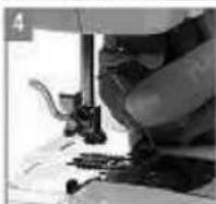 Kunft KSM2612 - Installing and changing the sewing needle - 4