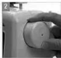 Kunft KSM2612 - Installing and changing the sewing needle - 2