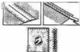Kunft KSM2612 - Three-needle "Zigzag" sewing - 2