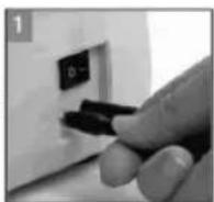 Kunft KSM2612 - foot switch connection: - 1