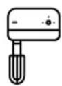 Kunft KHM3273 - hand mixer - 1