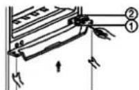 Kunft KC6455 - Reversing the door - 3