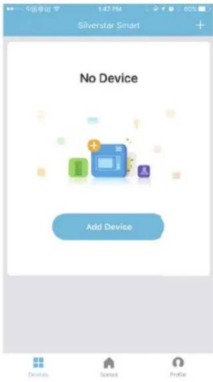 Silverstar Smart No Device Add Device