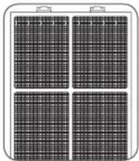 TEFAL Intense Pur Air PU6065 - Inserting and replacing the filters - 1