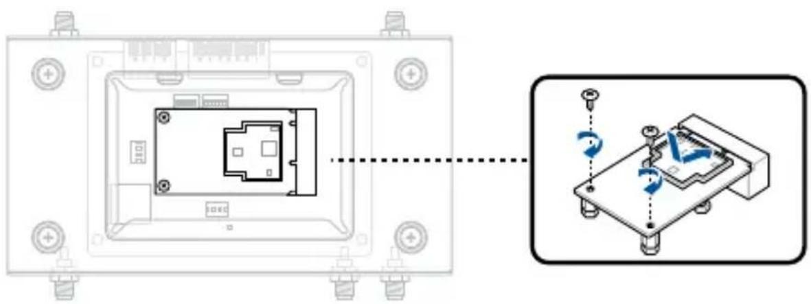 ASUS PE100A - To install an mPCIe TPU module: - 1