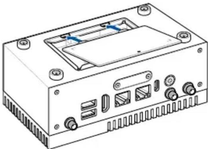 ASUS PE100A - Replacing the bottom cover - 1