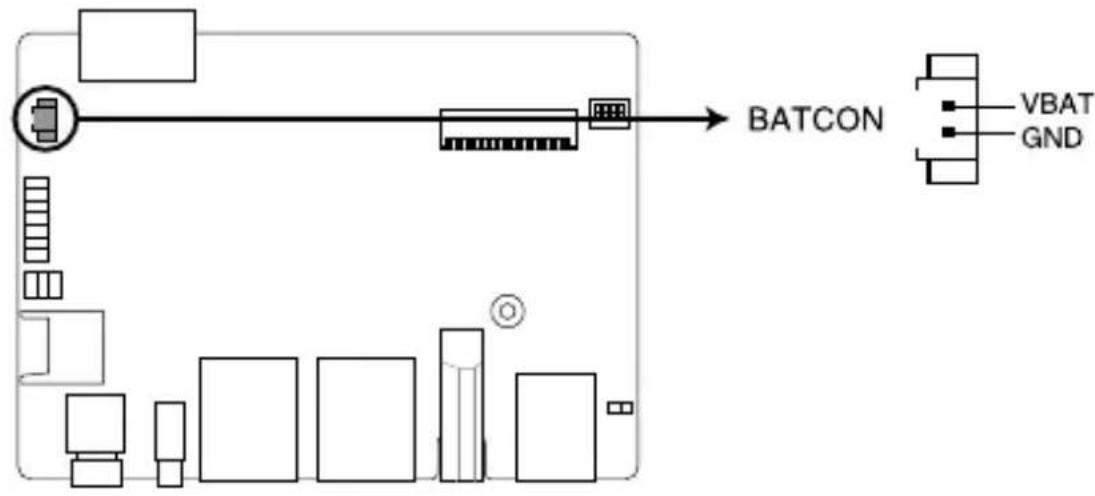 ASUS PE100A - RTC Battery connector - 1