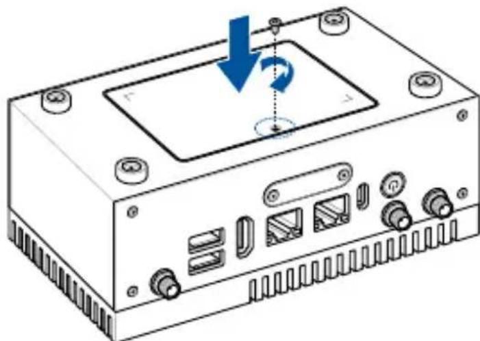 ASUS PE100A - Replacing the bottom cover - 2