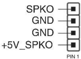 SPKO GND GND +5V_SPKO PIN 1