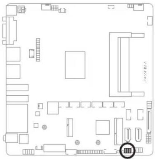 ASUS J3455T-IM-A - Display panel VCC power selection (6-pin VCC\_PWR\_SEL) - 1
