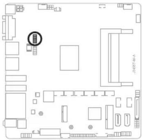 ASUS J3455T-IM-A - LPC Debug header - 1