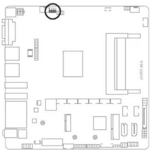 ASUS J3455T-IM-A - AT/ATX mode selection (3-pin AT\_ATX\_SEL) - 1