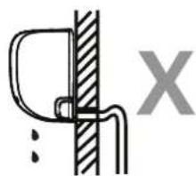 COMFEE CF-CFW18B IU - NOTE ON DRAIN HOSE PLACEMENT - 2