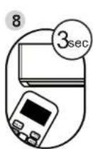 COMFEE CF-CFW18B IU - Setting both TIMER ON and TIMER OFF at the same time - 8