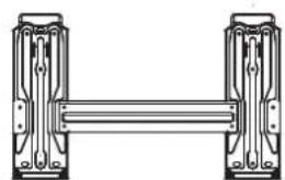 COMFEE CF-CFW18B IU - MOUNTING PLATE DIMENSIONS - 3