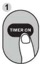 COMFEE CF-CFW18B IU - Setting both TIMER ON and TIMER OFF at the same time - 1