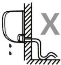 COMFEE CF-CFW18B IU - NOTE ON DRAIN HOSE PLACEMENT - 3