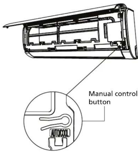 Manual control button AUTOCOOL