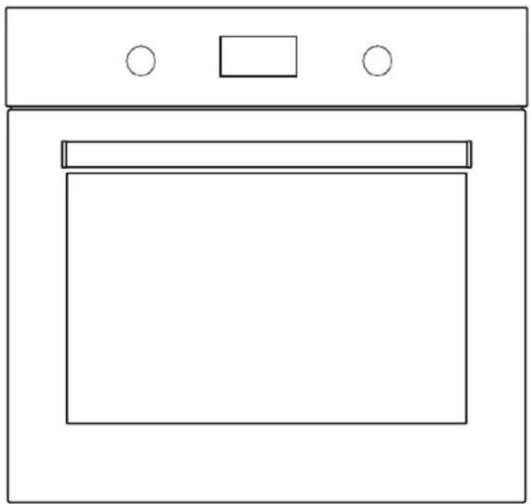 NEVIR NVR-HED8-80L - HORNO ENCASTRE Eléctrico de 60cm - 1