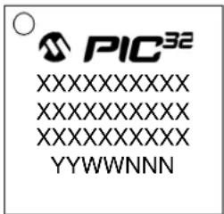 PIC32 XXXXXXXXXX XXXXXXXXXX XXXXXXXXXX YYWWNNN