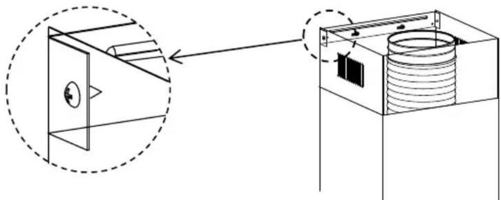 ASPES ACPD600A3IB - Chimenea decorativa inferior - 4