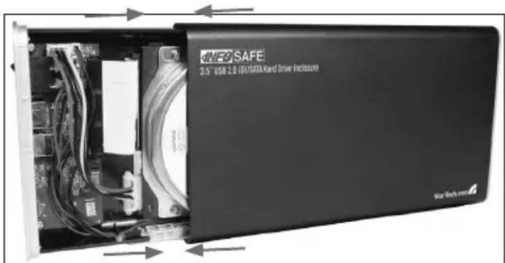 NEC SAFE 3.5" USB 2.0 I/O/GATA Hand Drive Inclusive Star Tech.com