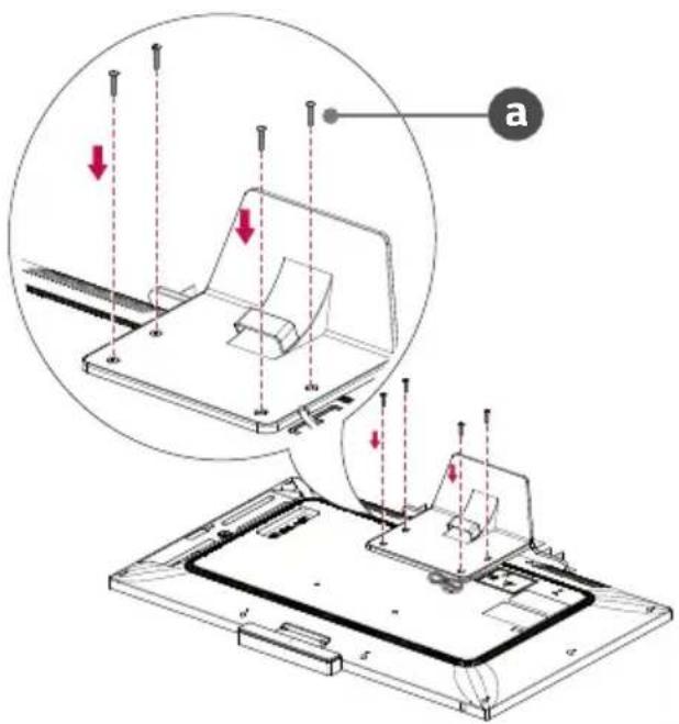 Technical diagram showing mechanical assembly with labeled components and directional arrows indicating motion or force vectors