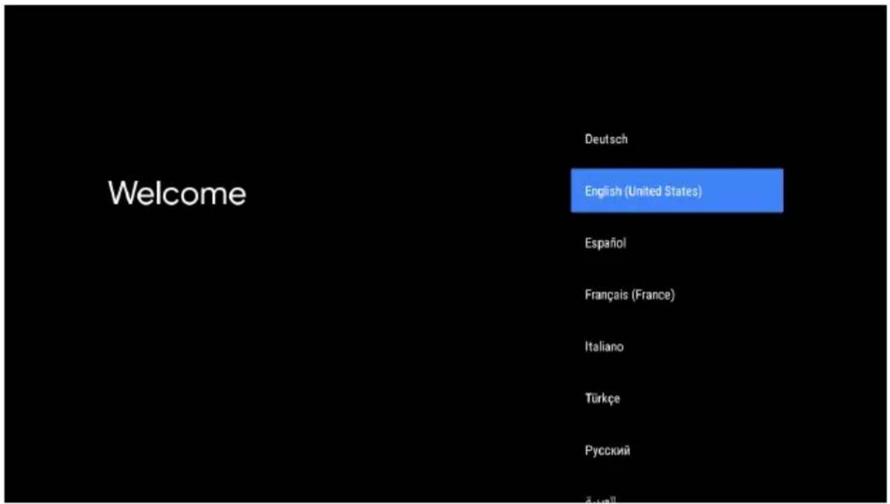 Welcome Deutsch English (United States) Español Français (France) Italiano Türkçe Русский