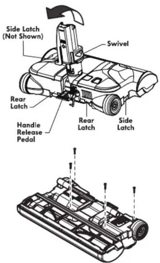 KENMORE 125.81214610 - TO REMOVE BELT - 1