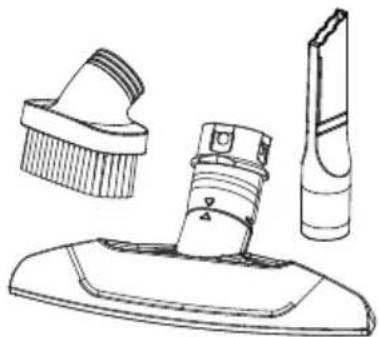 KENMORE 125.81214610 - ATTACHMENTS ON WAND - 2