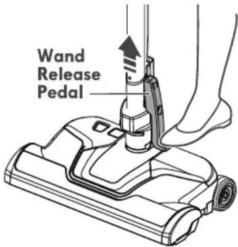 Wand Release Pedal