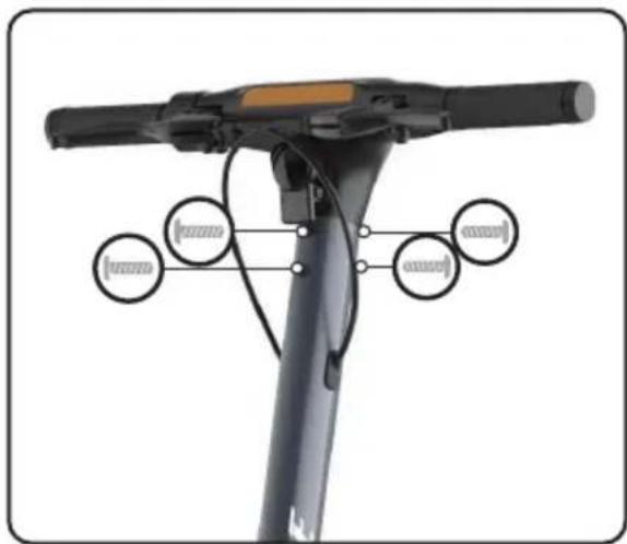 Hurtle HURES72 - ATTACHING THE HANDLEBAR KIT - 1